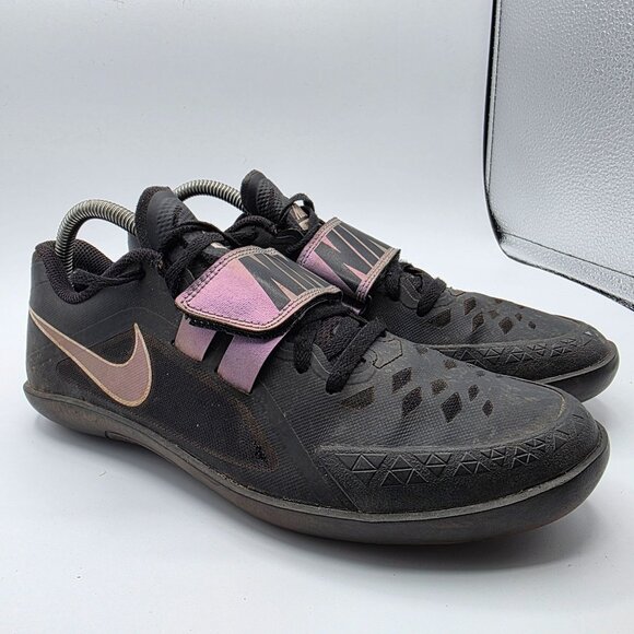 Nike Zoom Rival SD Track And Field Mens Size 8 Black Purple Shoes Training main image 7
